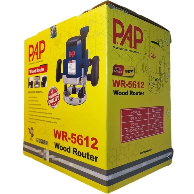فرز نجاری 1600 وات پی ای پی مدل WR-5612 - تصویر ۴