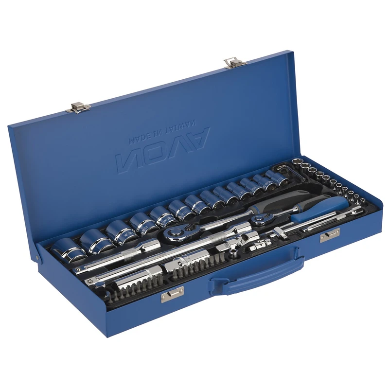 مجموعه 60 عددی سری بکس و پیچ گوشتی نووا مدل NTS-7016