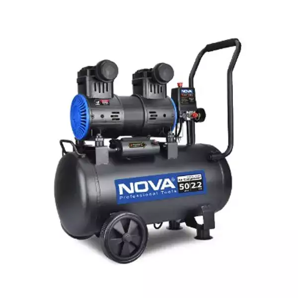 کمپرسور هوا سایلنت 50 لیتری نووا مدل NTA-9150