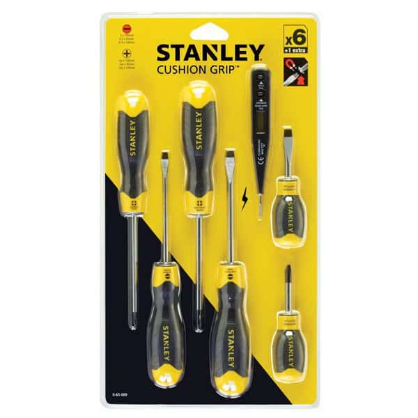 ست 7 عددی پیچگوشتی استنلی مدل STANLEY 0-65-009 - تصویر ۱