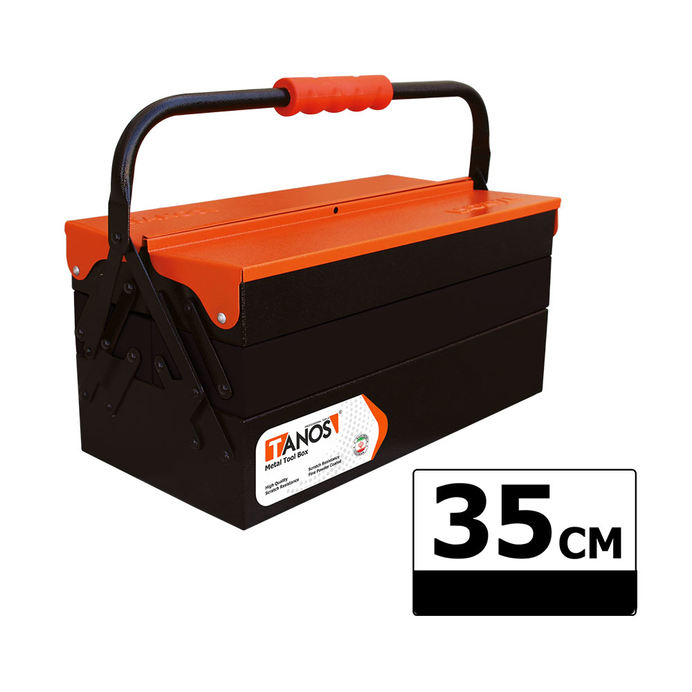 جعبه ابزار فلزی 35 سانت مکس سه طبقه TB-353-MAX تانوس