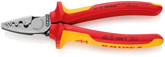 انبر پرس سر سیم آلمانی 9778180 کنیپکس KNIPEX