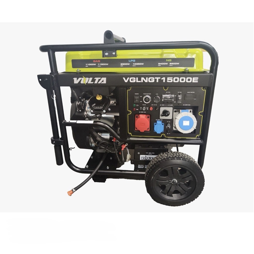 موتور ژنراتور 12.5 کیلووات سه گانه سوز آمریکایی ولتا مدل VGLNG15000E